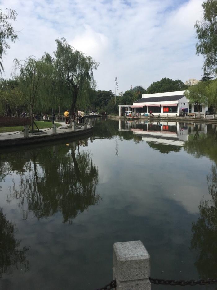 淞南公园练杆塘
