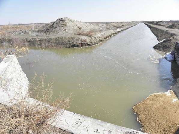 宝芝麻窝排干渠