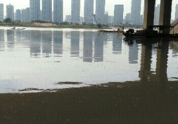 湘江龙王港出水口