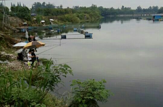 西蜀南湖观音像后面