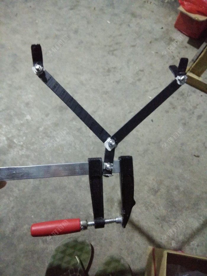 入冬季桥筏新人自造支架