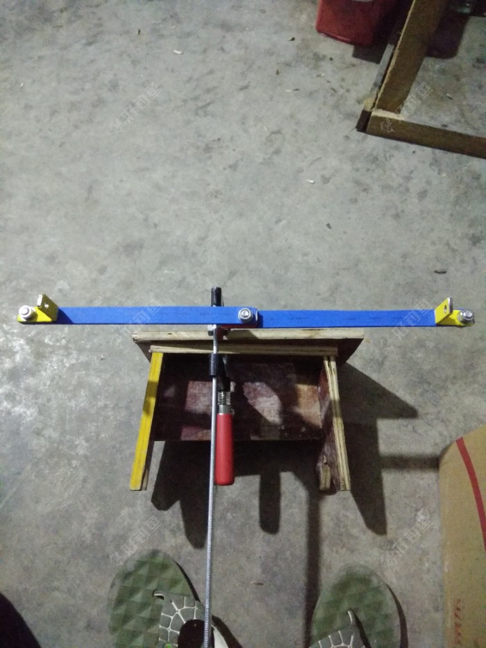 入冬季桥筏新人自造支架